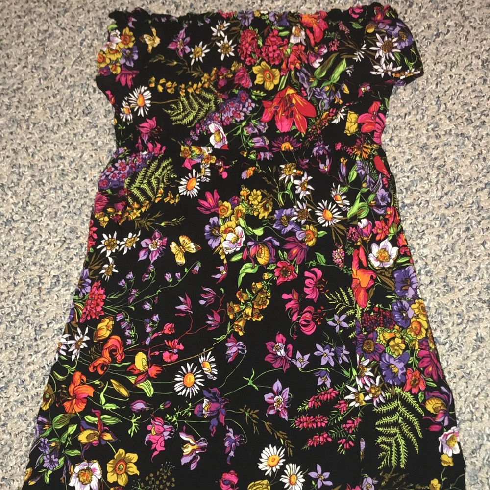 Mini Chica sleeveless mini floral dress